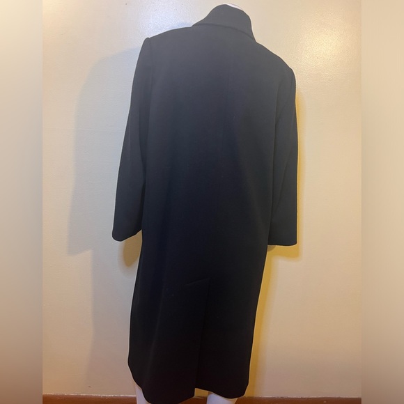 NWOT Vintage Forecaster of Boston Double Breasted Wool Long Coat Gold Buttons. - Picture 5 of 15